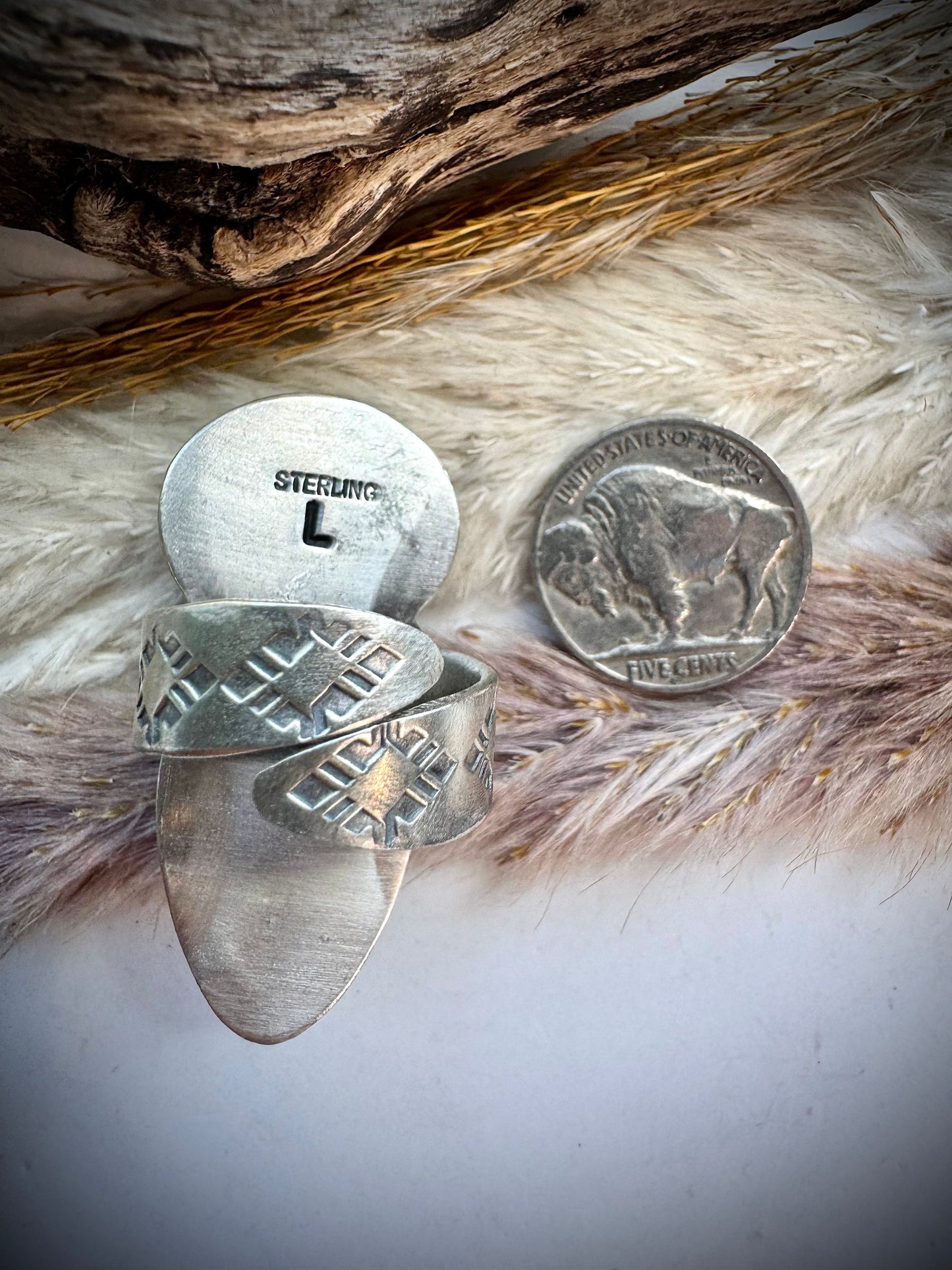 Blue Ridge and Blackjack Ring- Adjustable