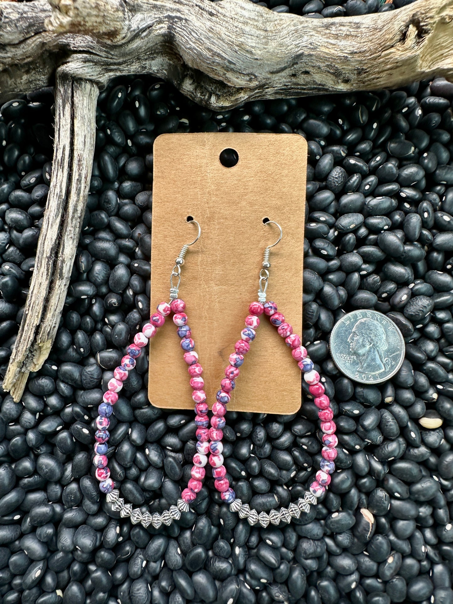 Pink Hoops