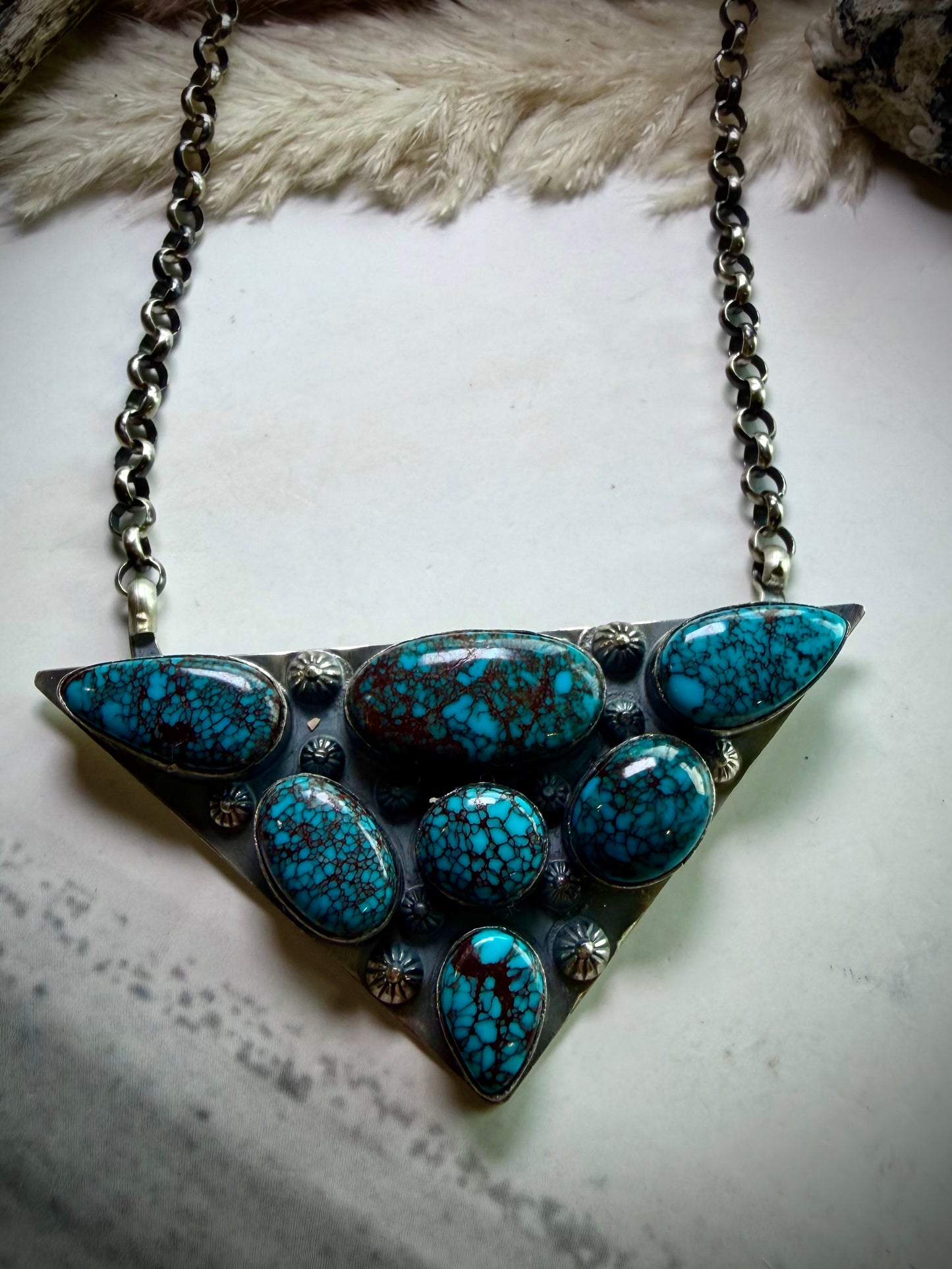 The Icon Necklace- Prince Turquoise