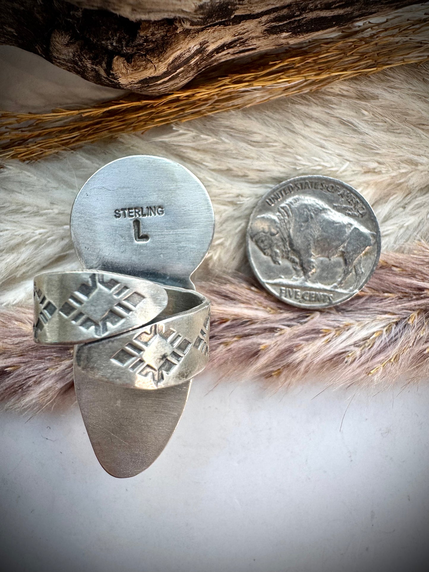 Blue Ridge and Blackjack Ring- Adjustable