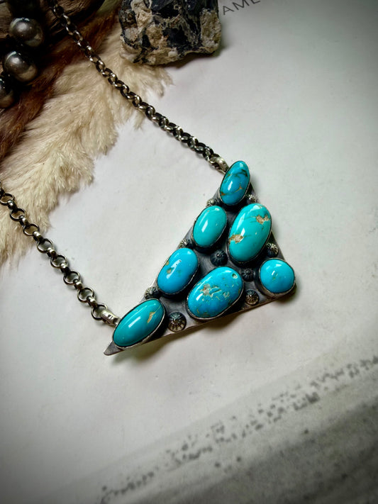 The Icon Necklace- Blue Ridge Turquoise