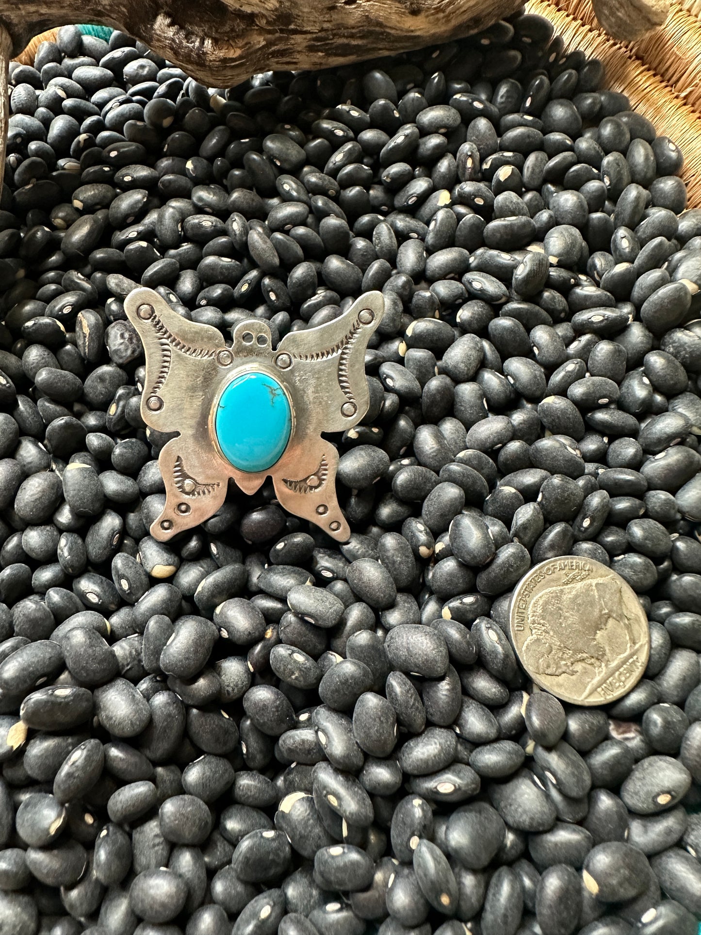 Adjustable Butterfly Ring