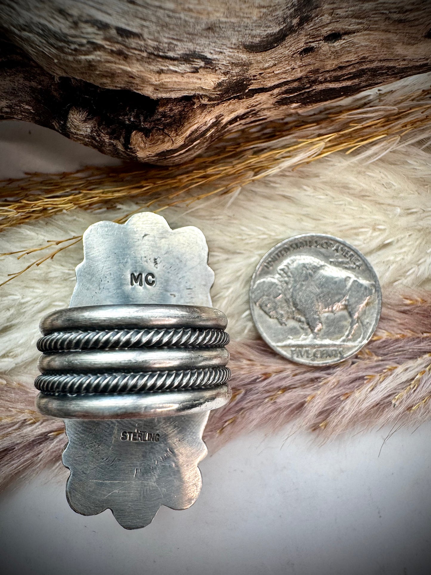 Mego's Vaulted Michael Calladitto Ring- Size 9