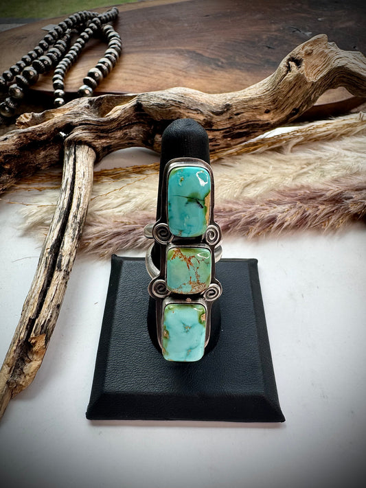 Adjustable Sonoran Gold Ring