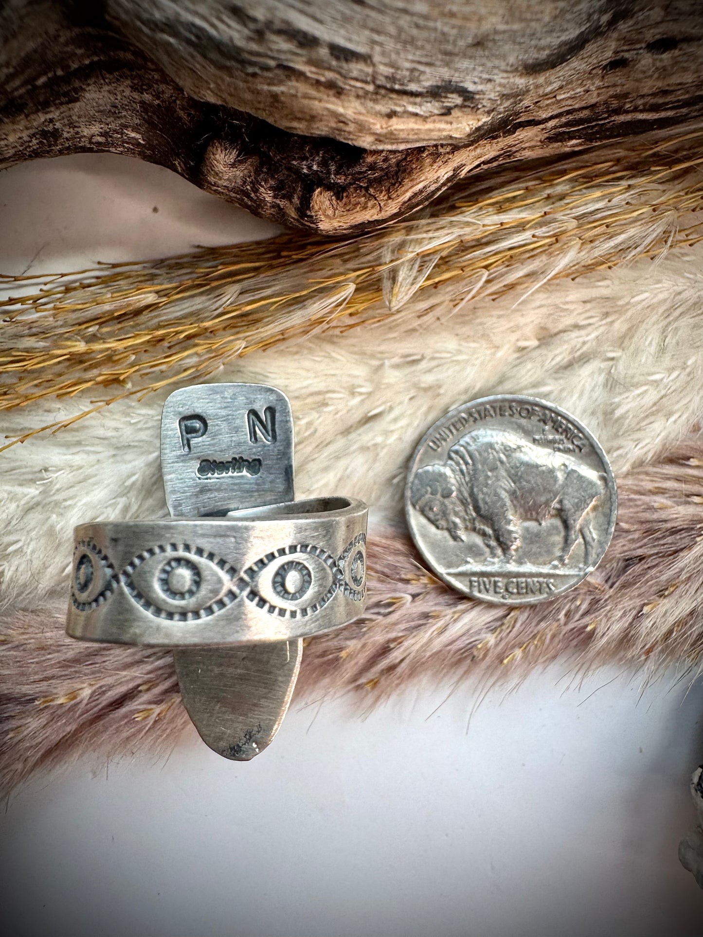 Golden Hills and Palomino Two Stone Ring- Adjustable