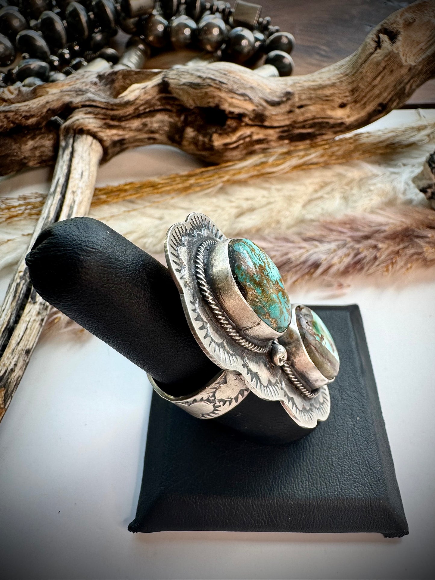 Cordell Platero Iron Mountain Ring- Adjustable