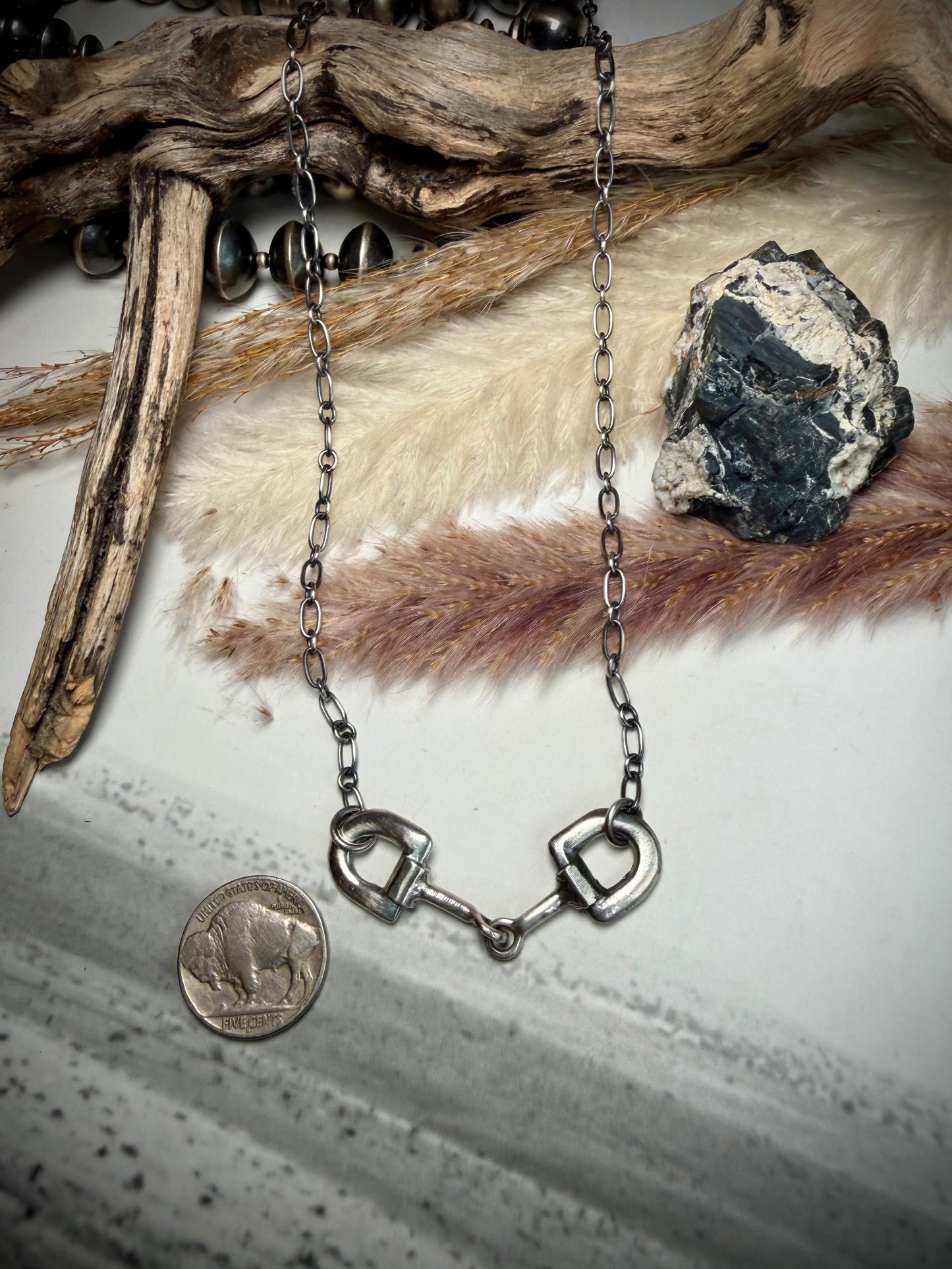 Charles Johnson Snaffle Bit Necklace