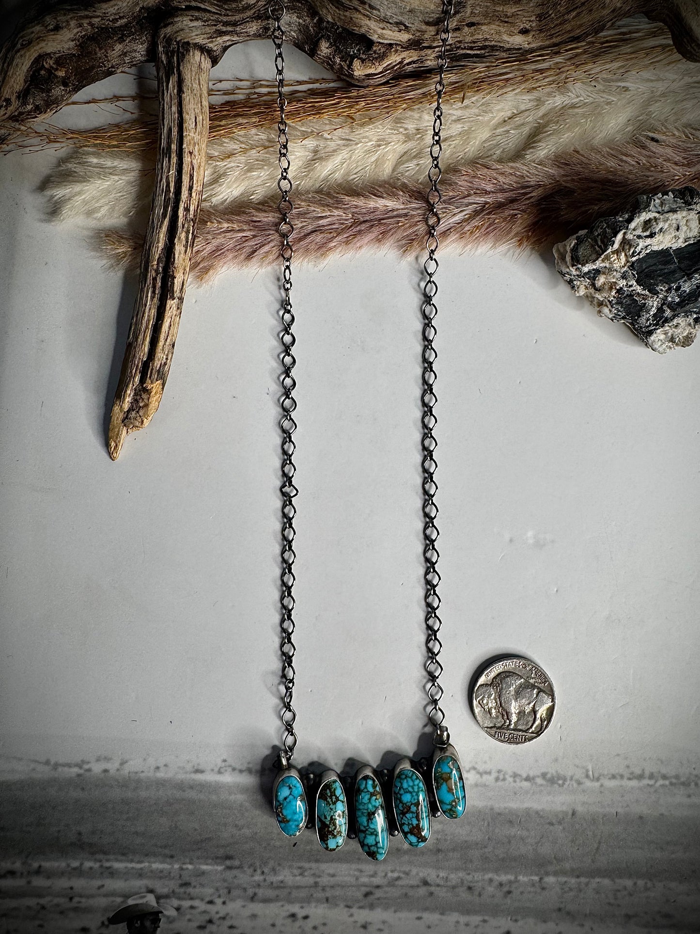 Antionette Martinez Sonoran Gold Bar Necklace
