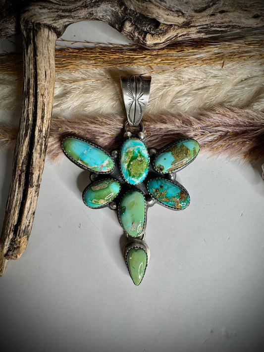 Turquoise Dragonfly Pendant