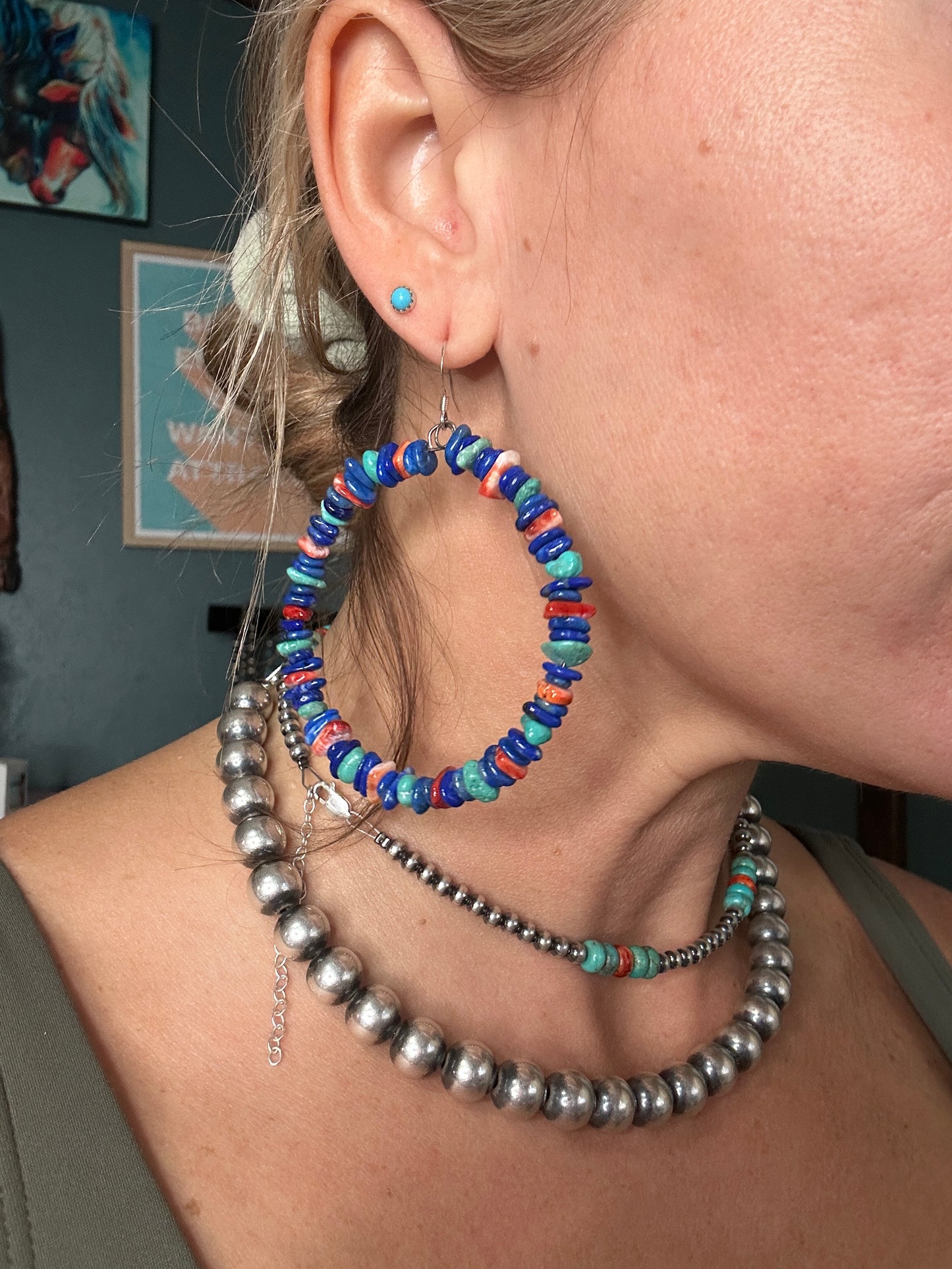 Lapis Hoops