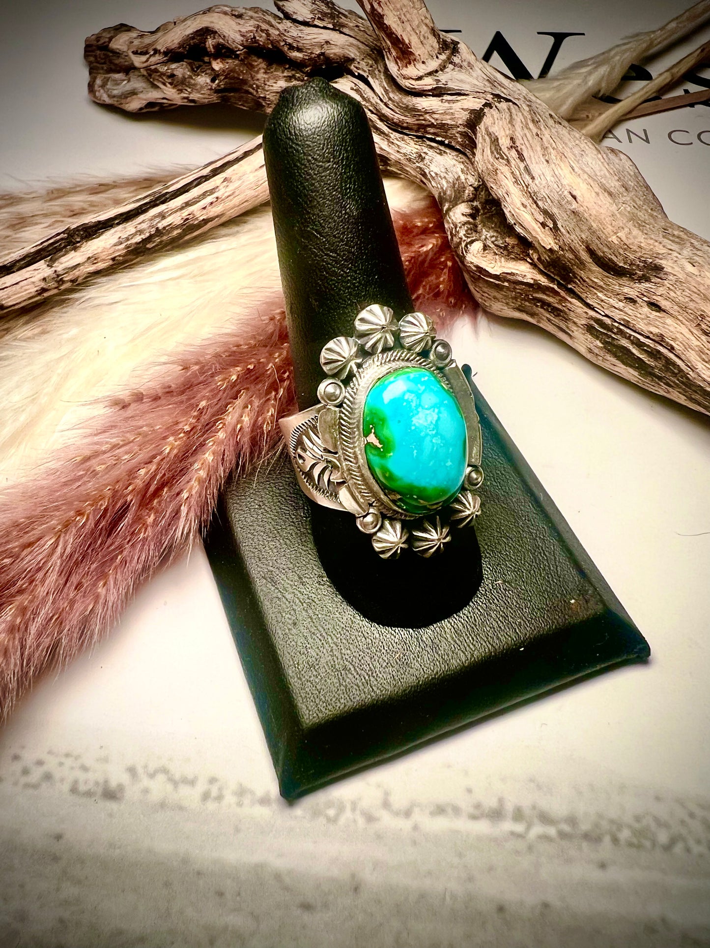 Stunning Daniel Benally Sonoran Ring sz 10
