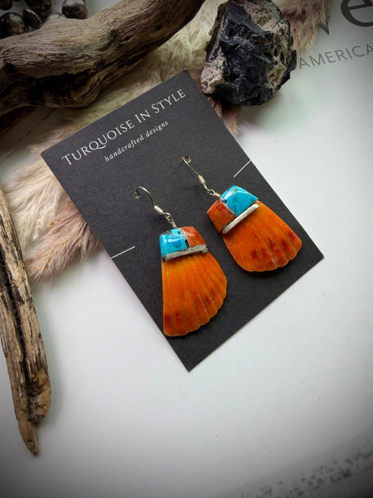 Santo Domingo Spiny Shell Earrings