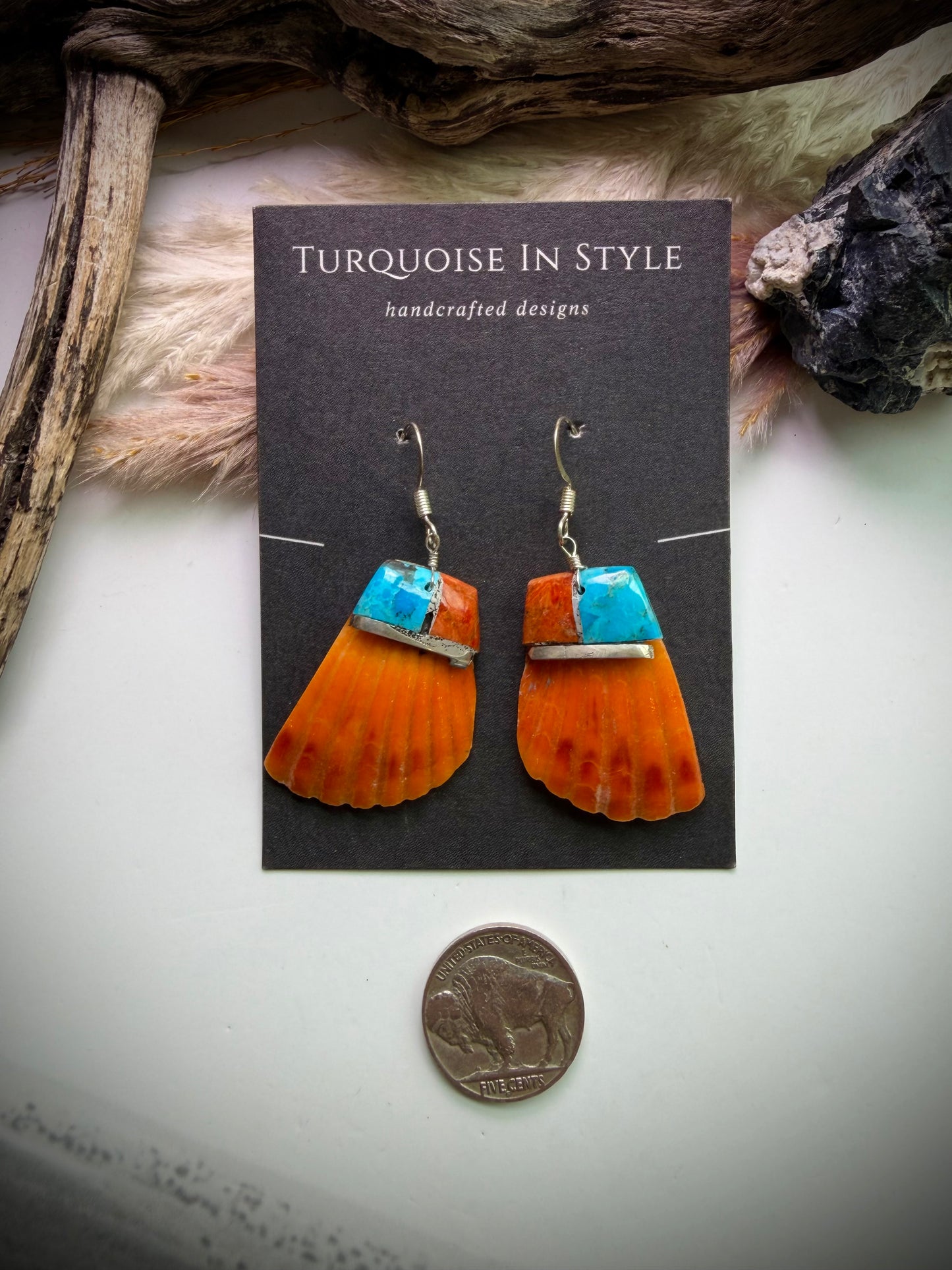 Santo Domingo Spiny Shell Earrings