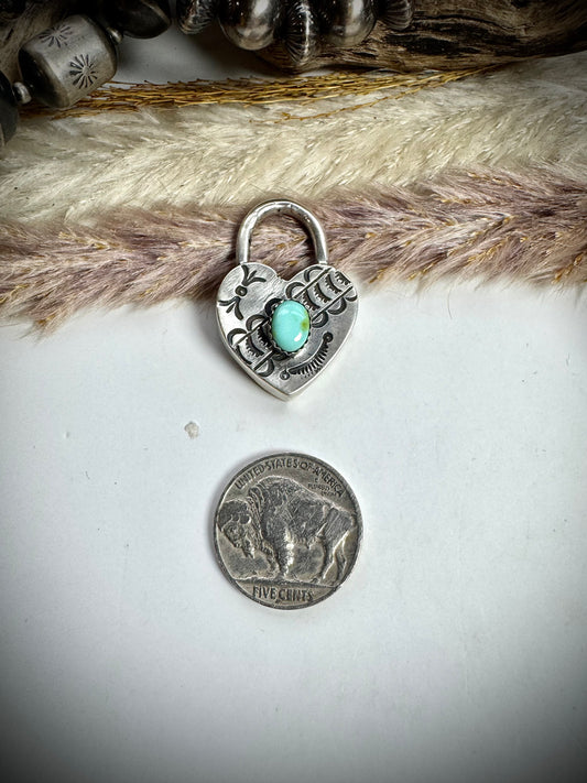 Heart Lock Pendant
