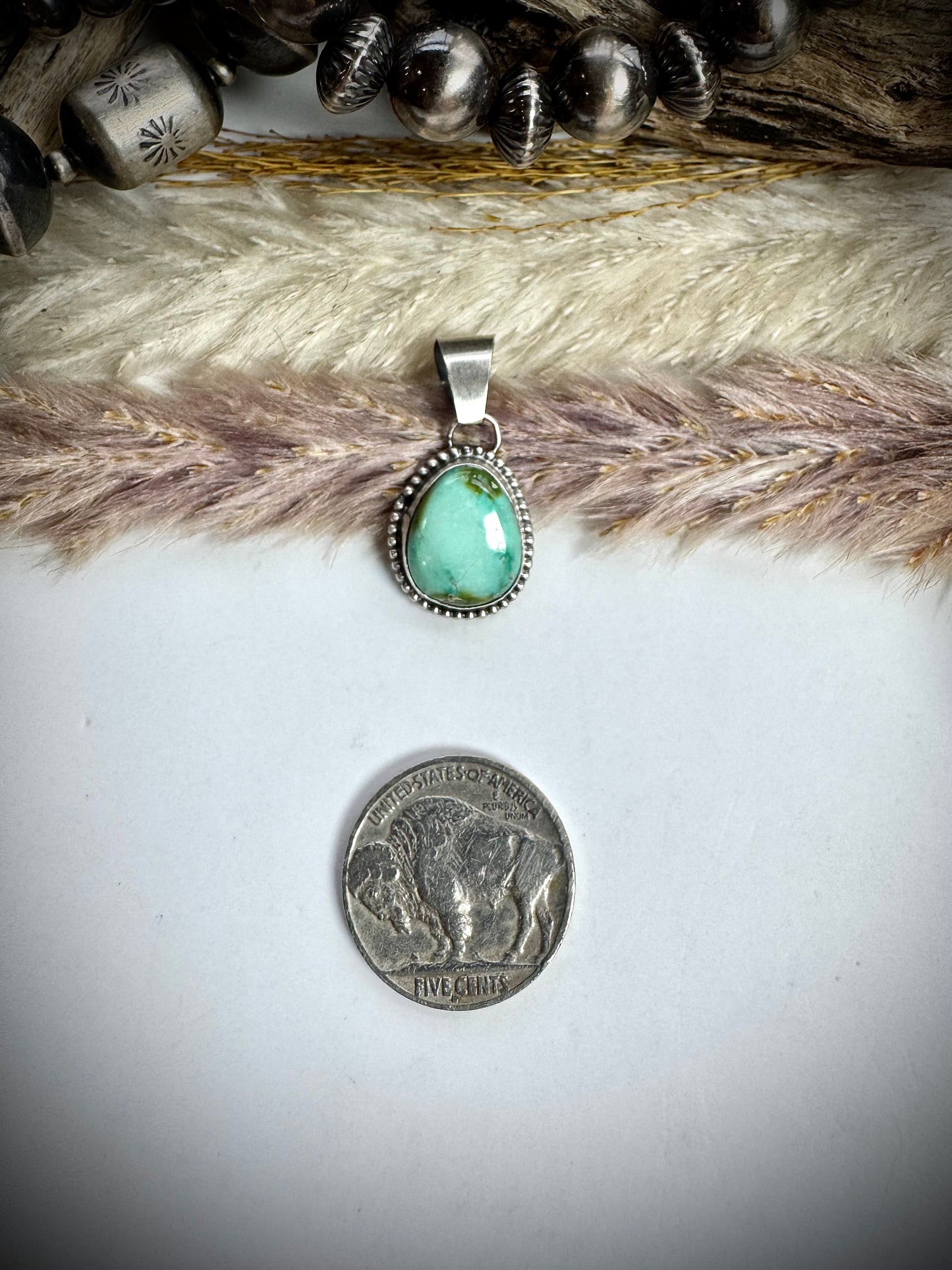 Dainty Sonoran Gold Pendant