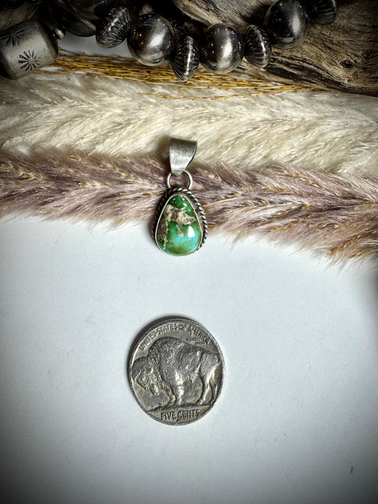 Dainty Sonoran Gold Pendant