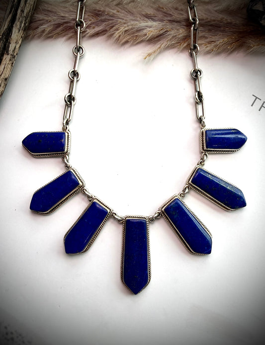 Federico Lapis Seven Arrows Necklace