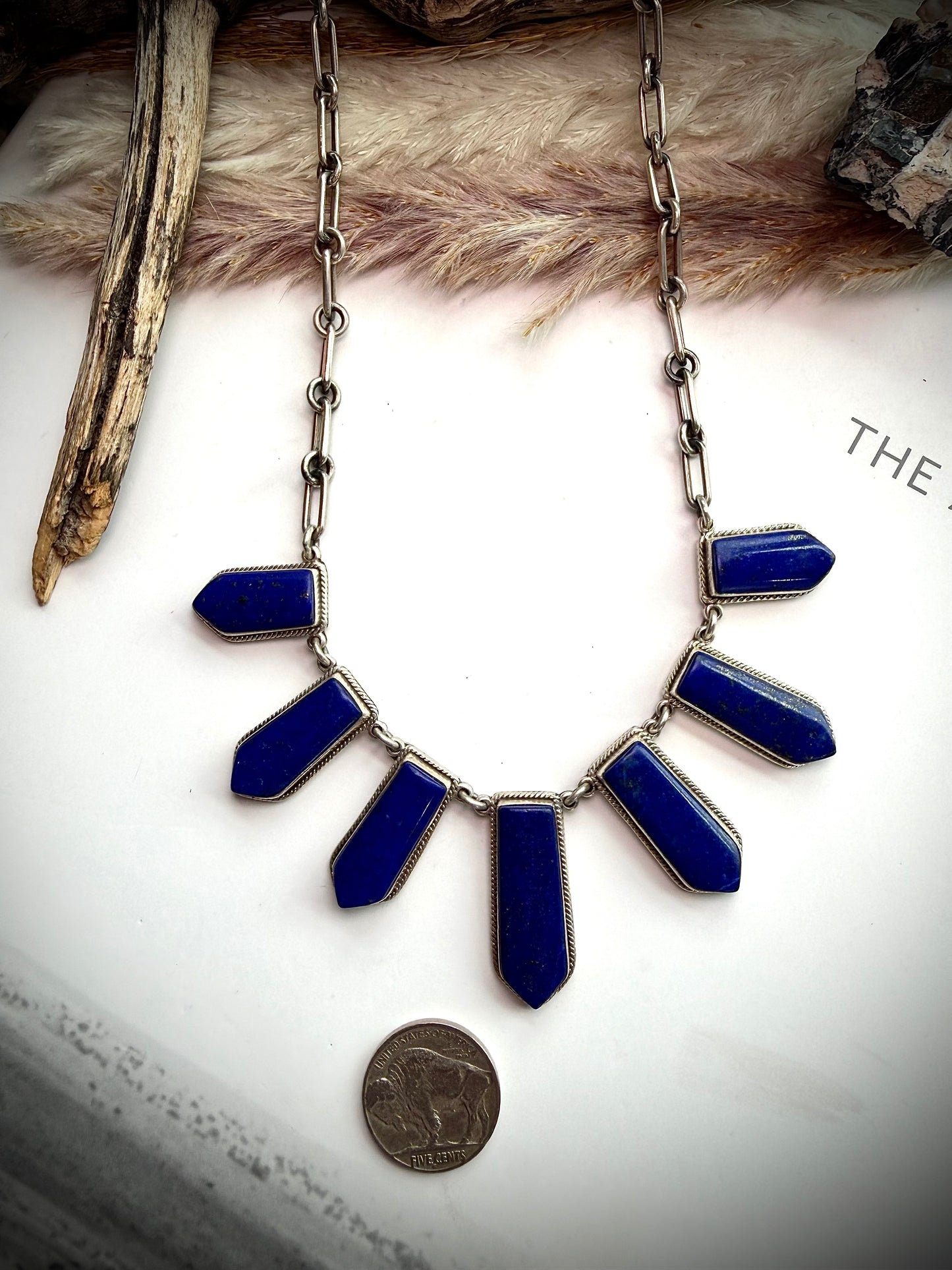 Federico Lapis Seven Arrows Necklace