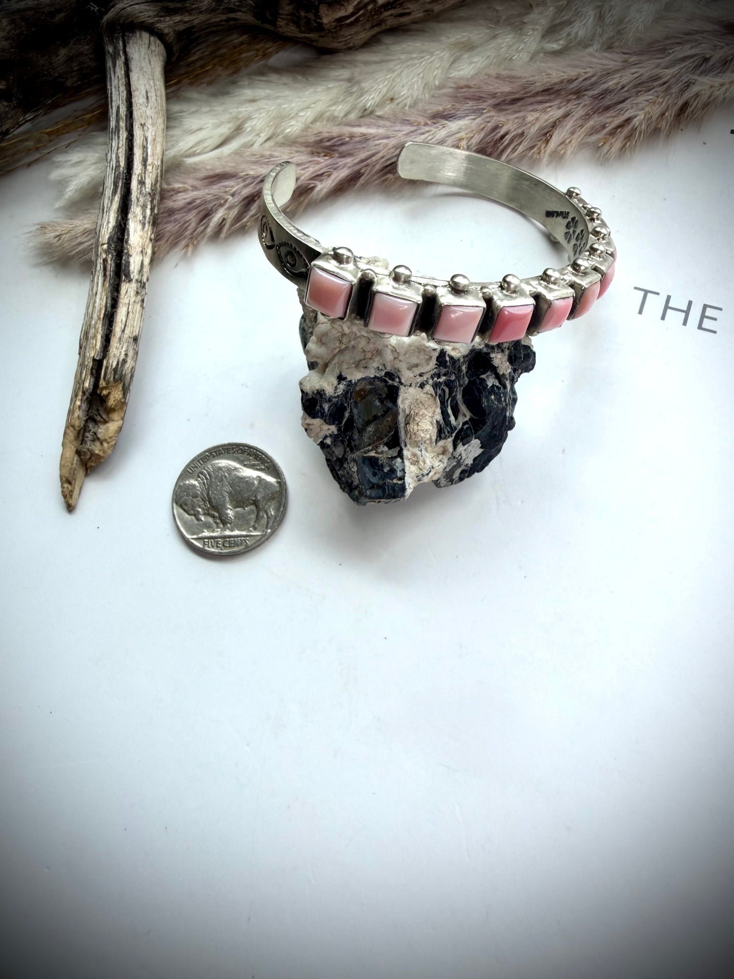 Pink Conch Bracelet
