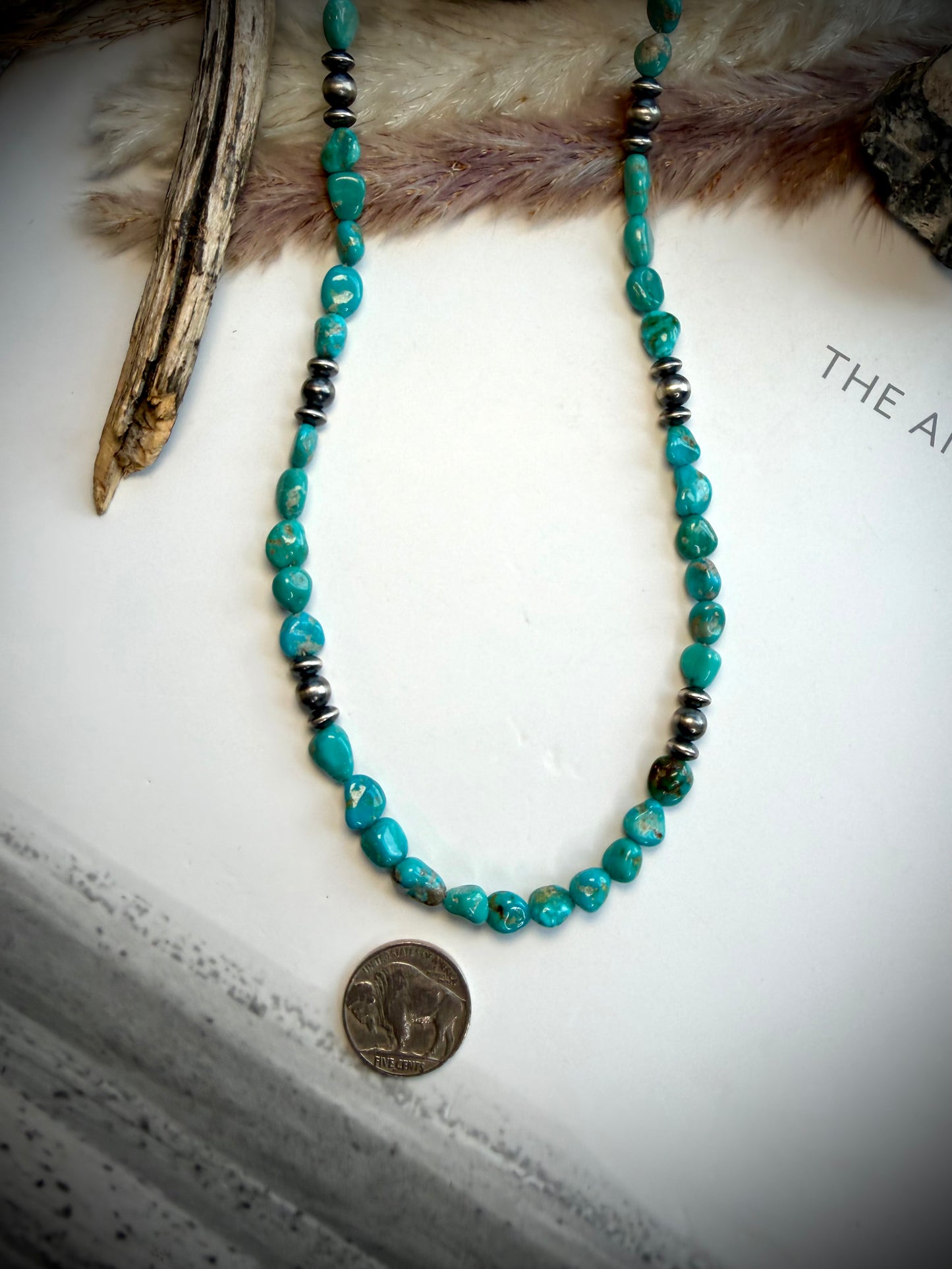 Turquoise Beaded Necklace