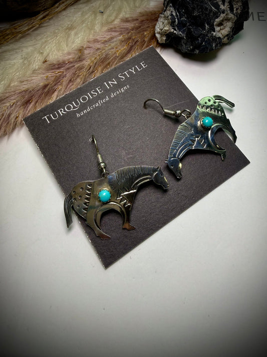 Appaloosa War Horse Dangles