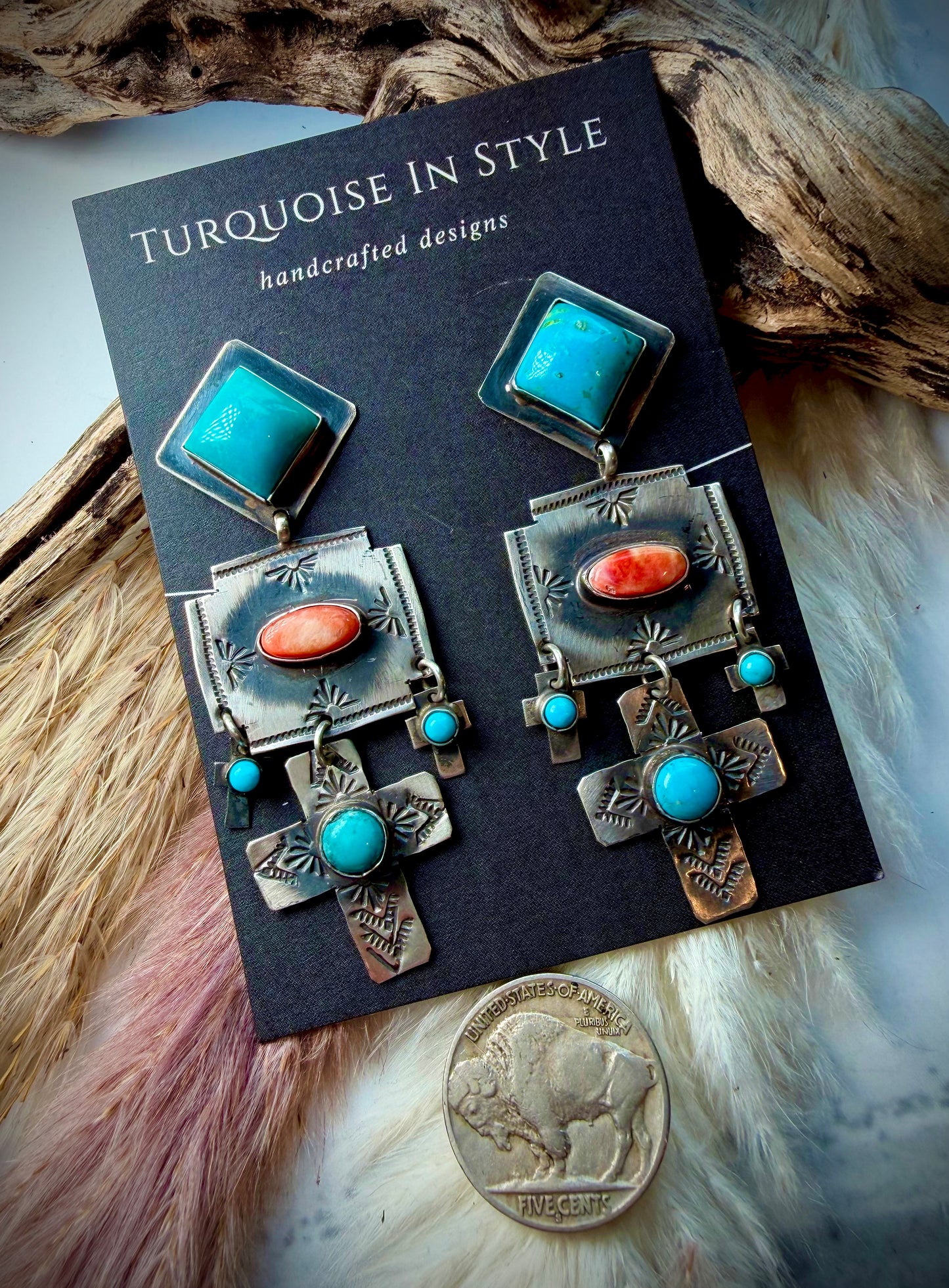Rita Lee Cross Dangles