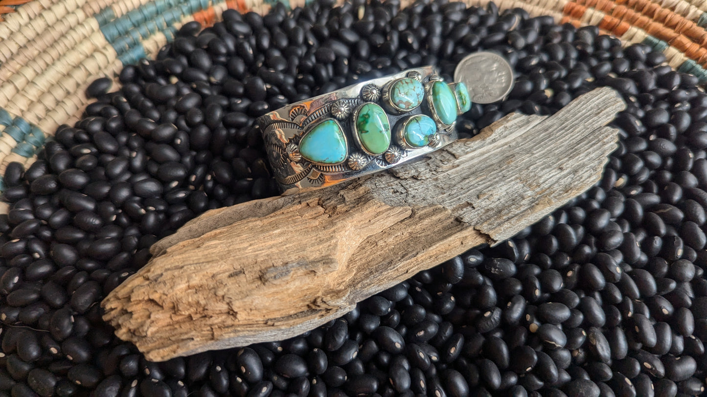 Gorgeous, Heavy Sonoran Chunker Cuff