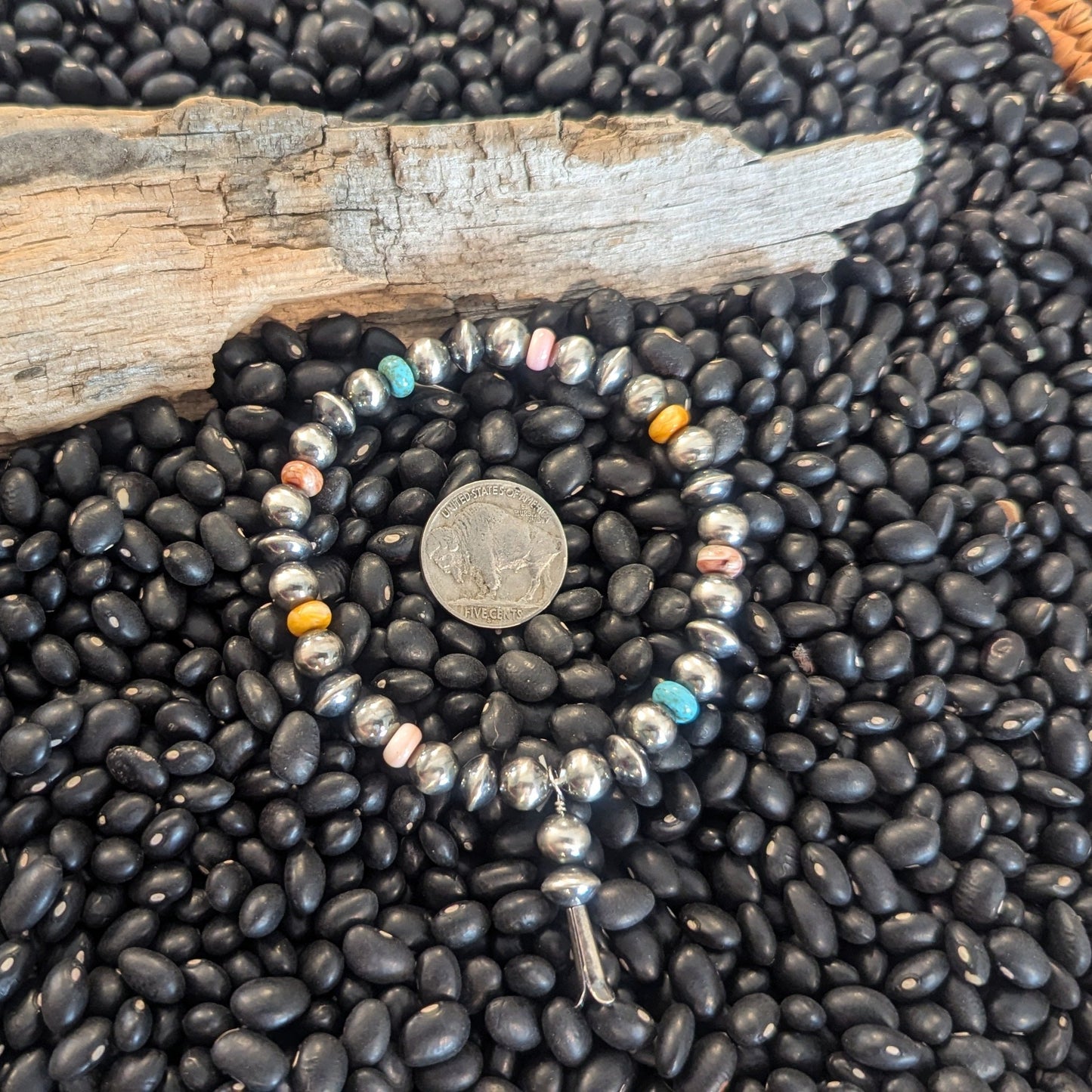 Multi-Stone Stretch Bracelet