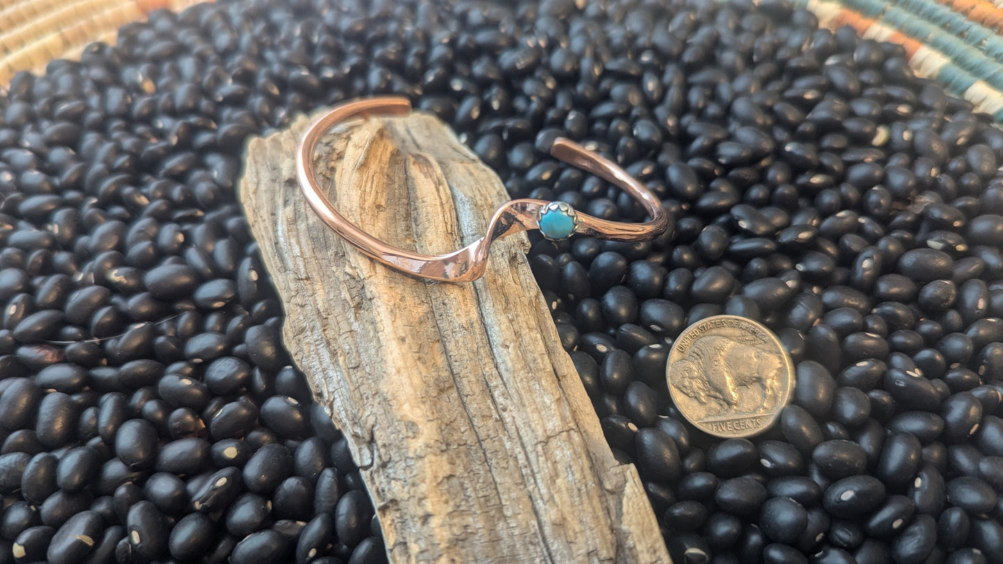 Yolanda Skeets Copper Twist Bracelet