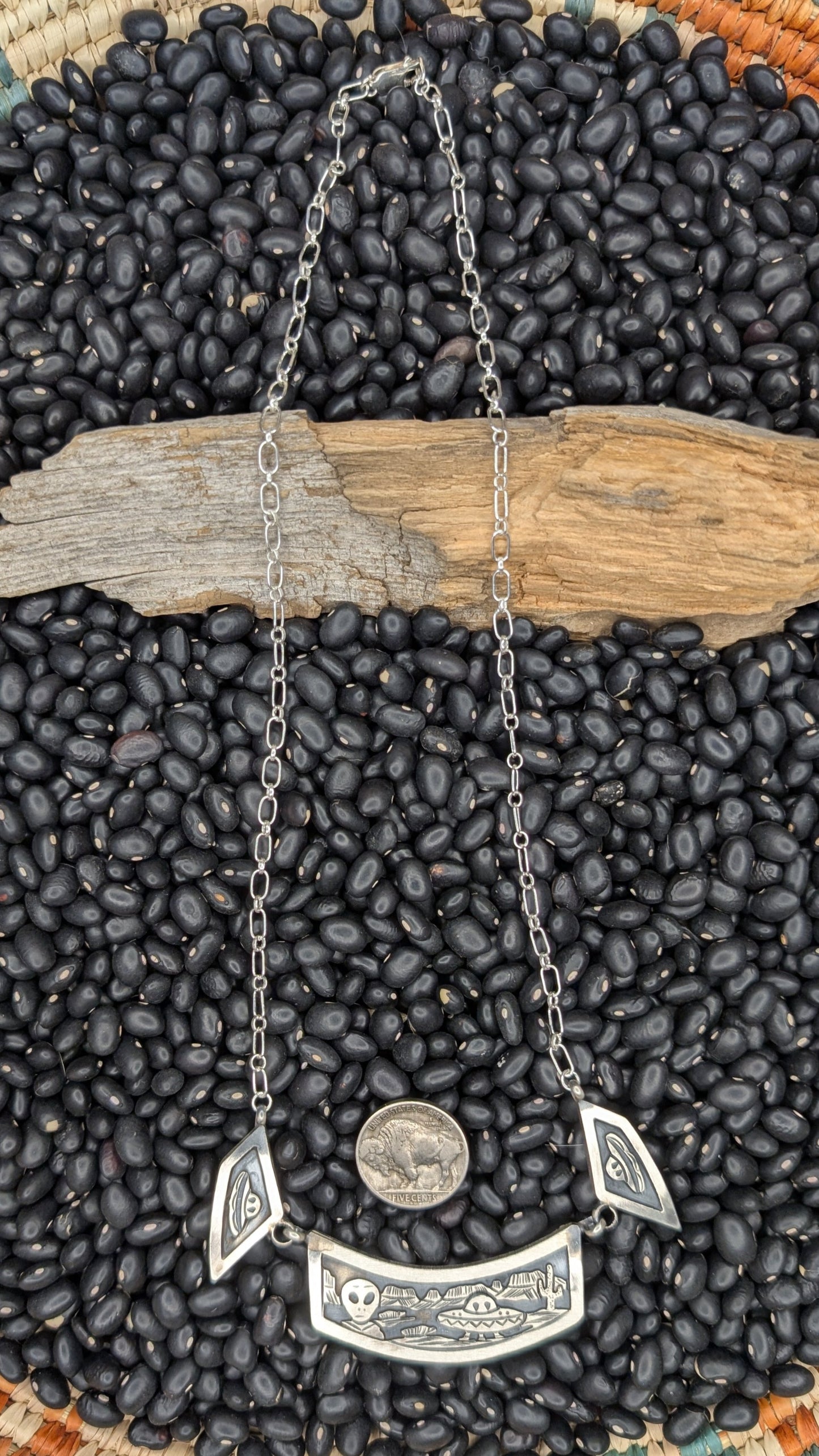 Jeremy Delgarito Alien Necklace
