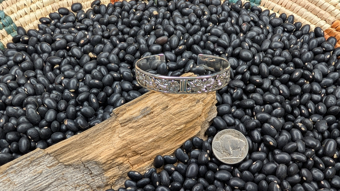 Tom Dinetso Floral Cuff
