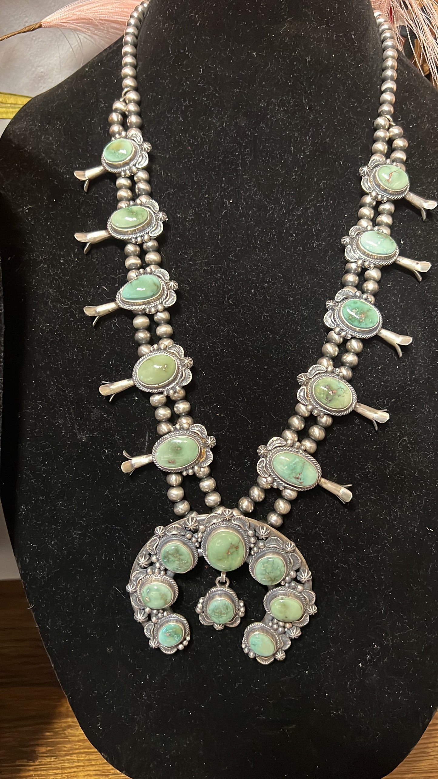 Dry Creek Squash Blossom Necklace