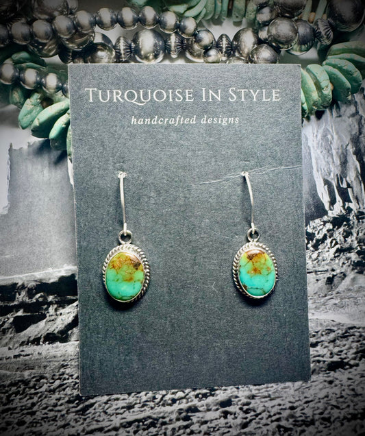 Sonoran Gem Turquoise Dangle Earrings