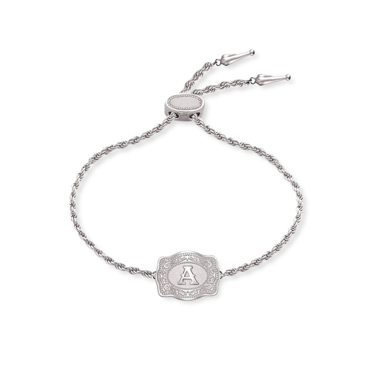 Ultra Mini Buckle Bracelets- Silver