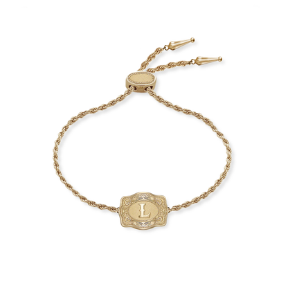 SpurWest Ultra Mini Buckle Bracelets- Gold