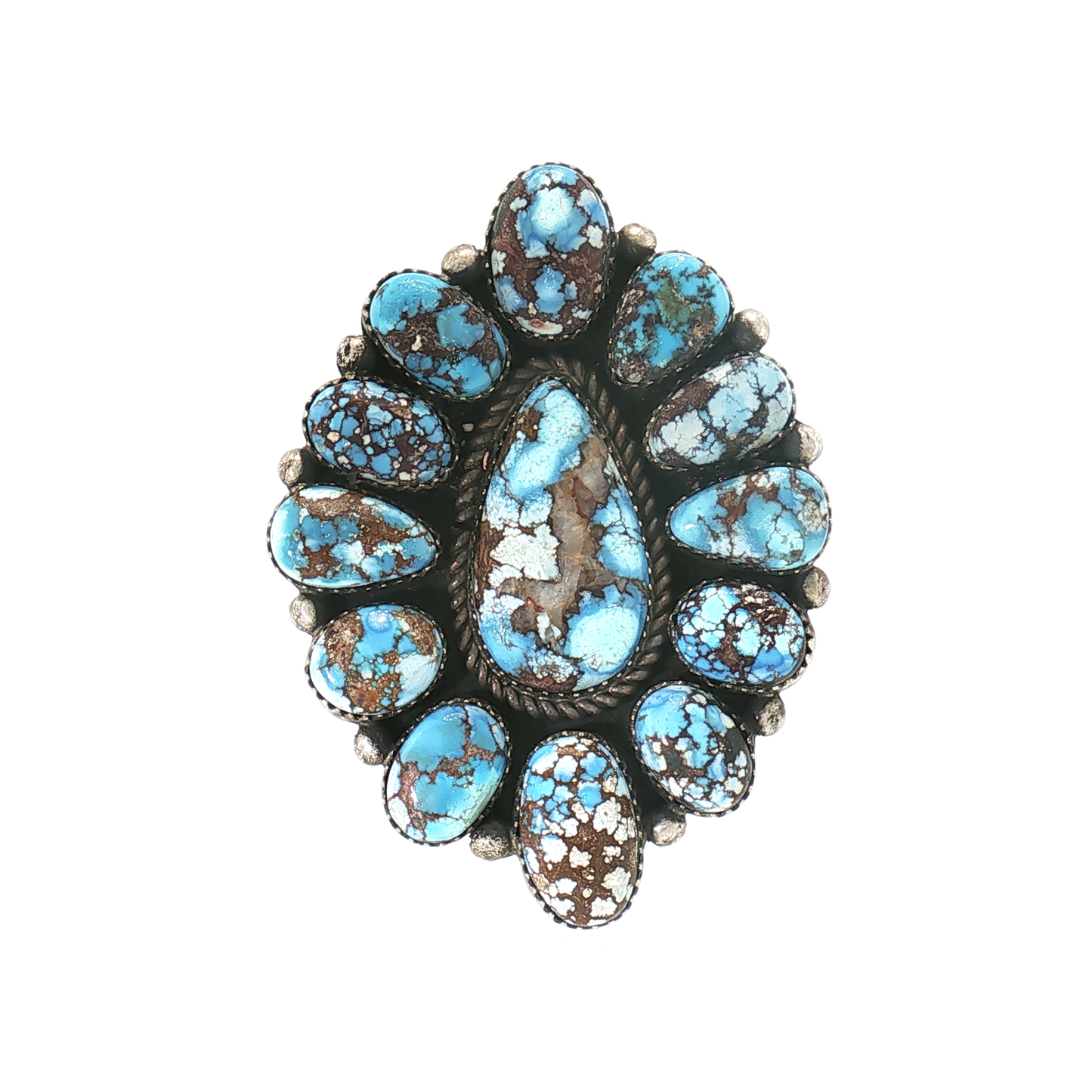 Golden Hills Cluster Ring- Adjustable