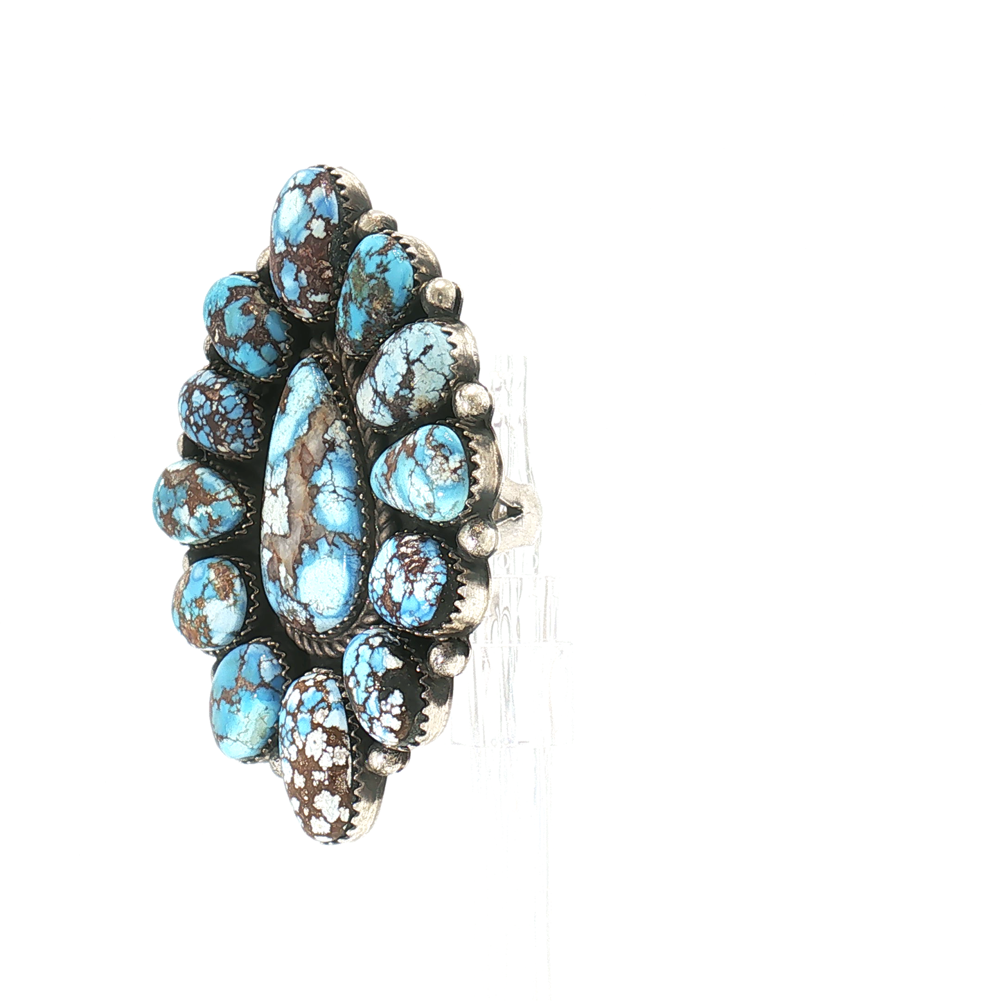 Golden Hills Cluster Ring- Adjustable