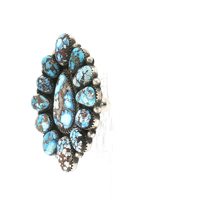 Golden Hills Cluster Ring- Adjustable