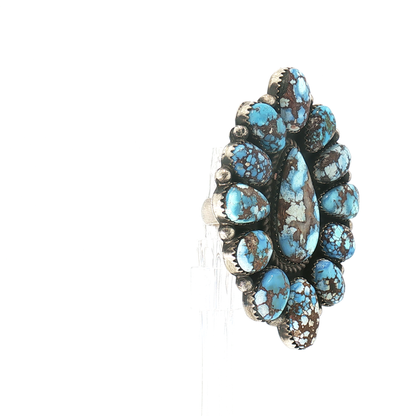 Golden Hills Cluster Ring- Adjustable