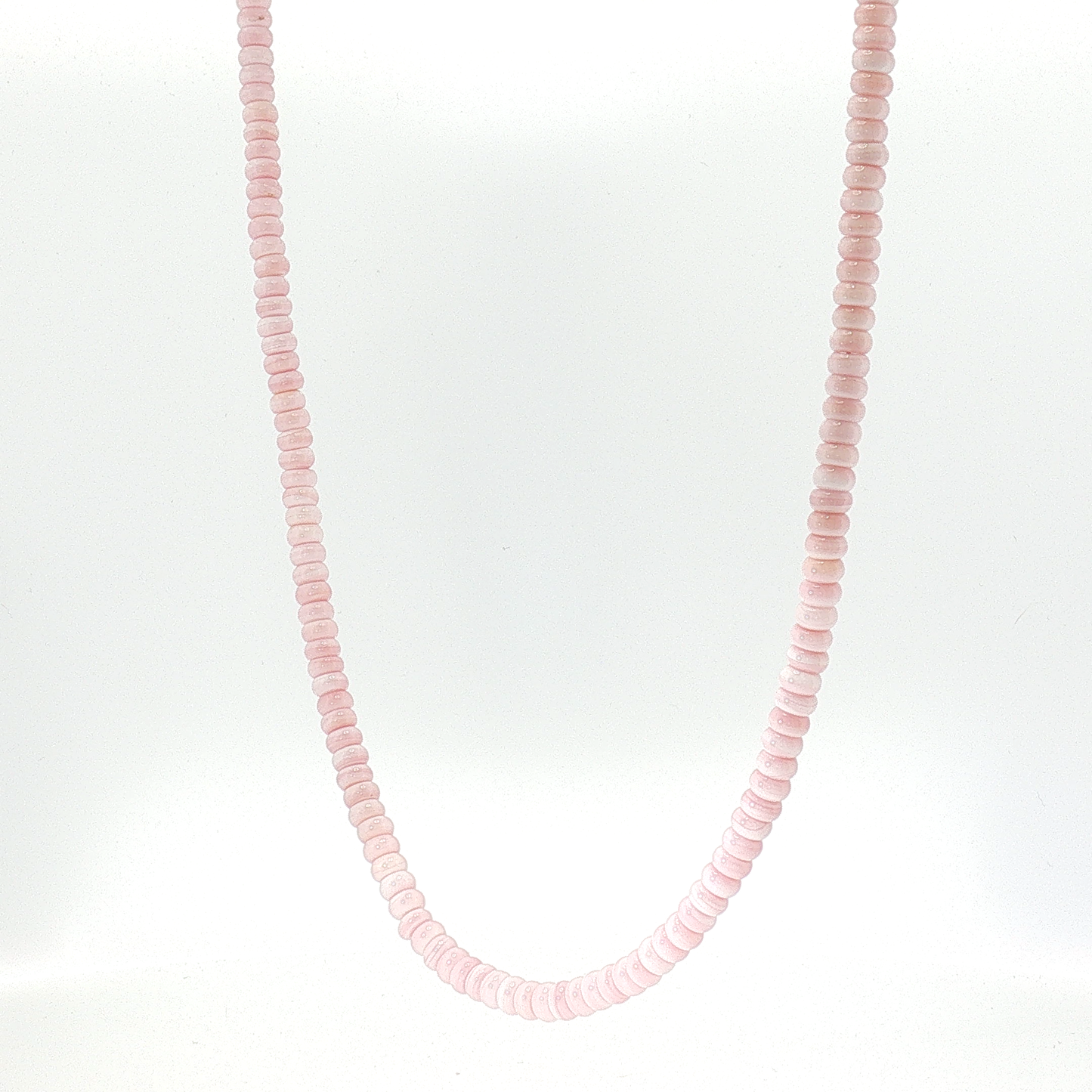 Pink Conch Beaded 17" Necklace