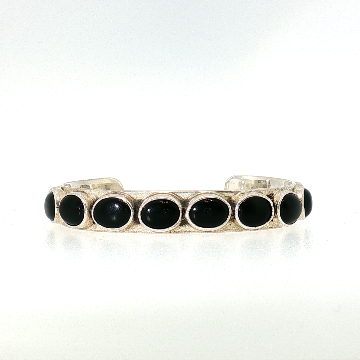 Federico Black Onyx Single Row Bracelets-"East to West" Multiple Sizes