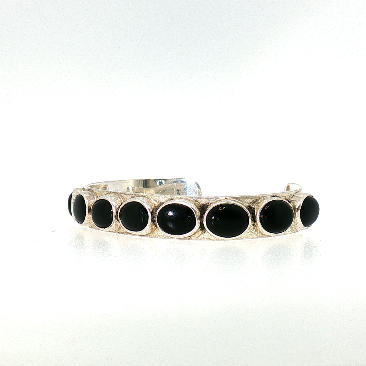 Federico Black Onyx Single Row Bracelets-"East to West" Multiple Sizes