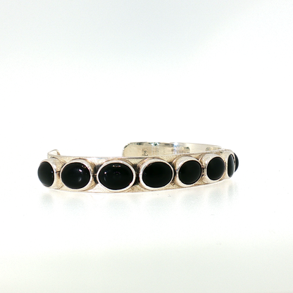 Federico Black Onyx Single Row Bracelets-"East to West" Multiple Sizes