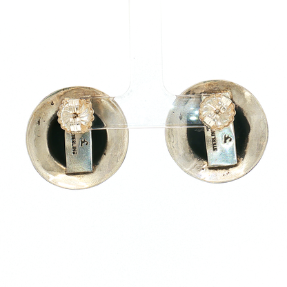Federico Silver Concho Earring