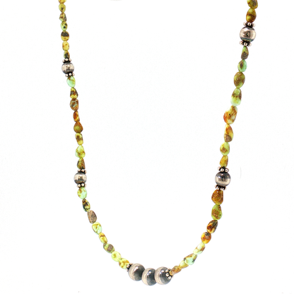 22" Palomino & Pearl Necklace