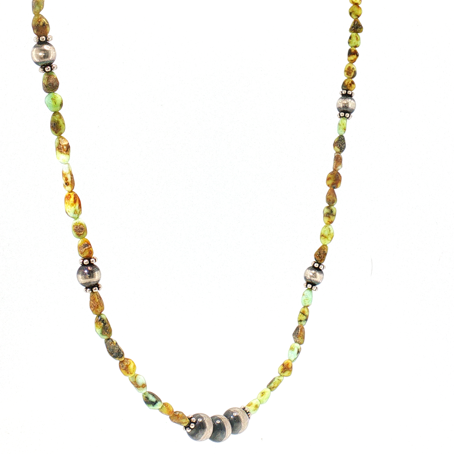 22" Palomino & Pearl Necklace