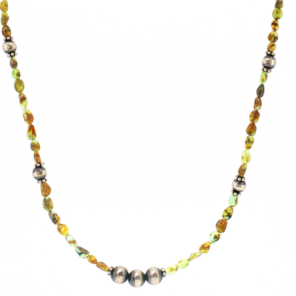 22" Palomino & Pearl Necklace