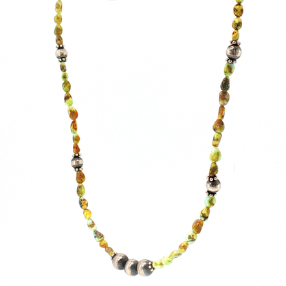 22" Palomino & Pearl Necklace