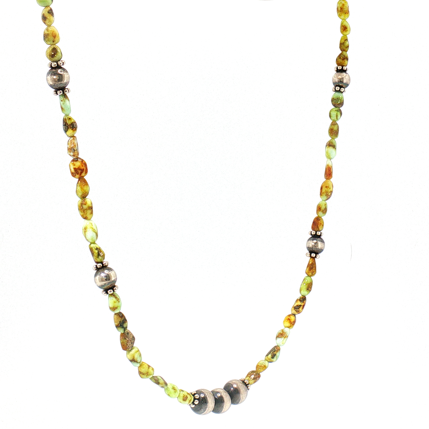 22" Palomino & Pearl Necklace