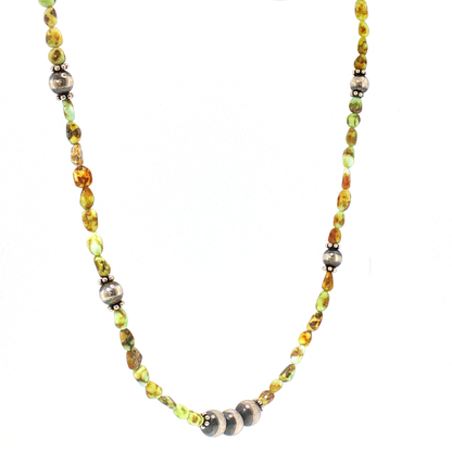 22" Palomino & Pearl Necklace